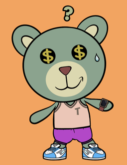 Best Polygon NFT Collection on Opensea - Jolly Teddy Party #4988