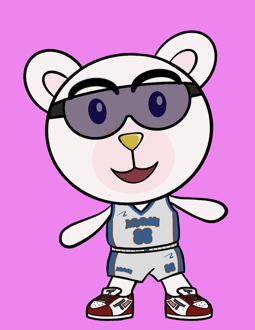 Best Polygon NFT Collection on Opensea - Jolly Teddy Party #5004