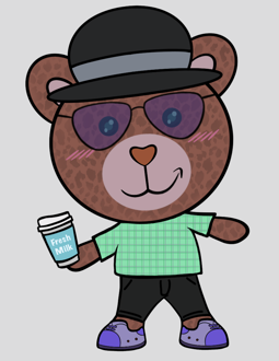 Best Polygon NFT Collection on Opensea - Jolly Teddy Party #5012