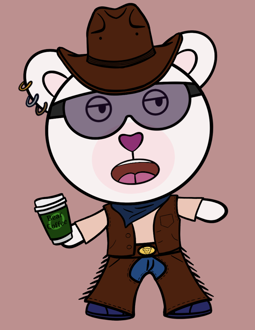 Best Polygon NFT Collection on Opensea - Jolly Teddy Party #5015