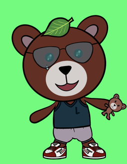 Best Polygon NFT Collection on Opensea - Jolly Teddy Party #5019
