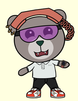 Best Polygon NFT Collection on Opensea - Jolly Teddy Party #5022