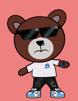 Best Polygon NFT Collection on Opensea - Jolly Teddy Party #5027