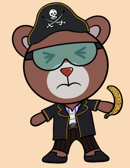 Best Polygon NFT Collection on Opensea - Jolly Teddy Party #5029