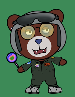 Best Polygon NFT Collection on Opensea - Jolly Teddy Party #5030