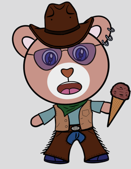 Best Polygon NFT Collection on Opensea - Jolly Teddy Party #5033