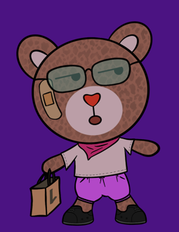 Best Polygon NFT Collection on Opensea - Jolly Teddy Party #5037