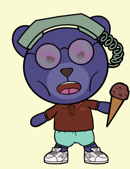 Best Polygon NFT Collection on Opensea - Jolly Teddy Party #5040
