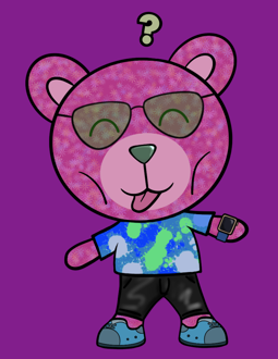 Best Polygon NFT Collection on Opensea - Jolly Teddy Party #5044