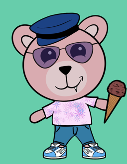 Best Polygon NFT Collection on Opensea - Jolly Teddy Party #5053