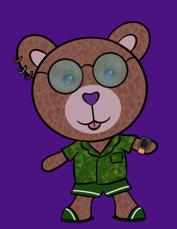 Best Polygon NFT Collection on Opensea - Jolly Teddy Party #5063