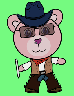 Best Polygon NFT Collection on Opensea - Jolly Teddy Party #5069