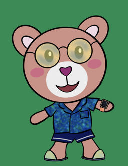 Best Polygon NFT Collection on Opensea - Jolly Teddy Party #5072