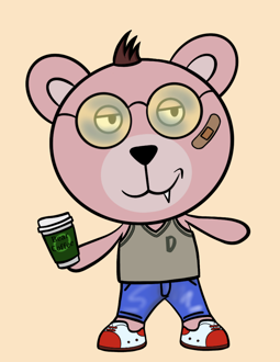 Best Polygon NFT Collection on Opensea - Jolly Teddy Party #5076