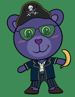 Best Polygon NFT Collection on Opensea - Jolly Teddy Party #5077