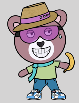 Best Polygon NFT Collection on Opensea - Jolly Teddy Party #5079