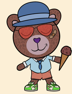 Best Polygon NFT Collection on Opensea - Jolly Teddy Party #5082