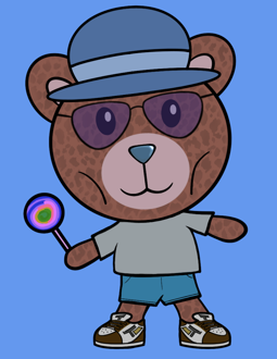 Best Polygon NFT Collection on Opensea - Jolly Teddy Party #5085