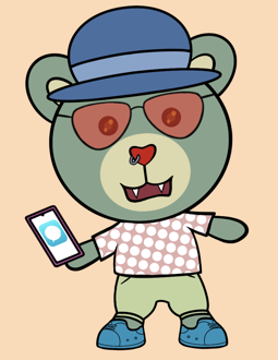 Best Polygon NFT Collection on Opensea - Jolly Teddy Party #5087