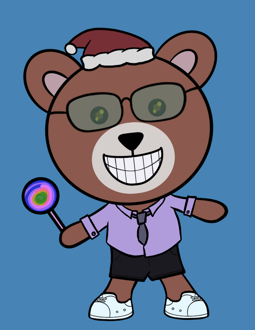 Best Polygon NFT Collection on Opensea - Jolly Teddy Party #5129
