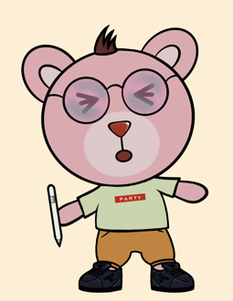 Best Polygon NFT Collection on Opensea - Jolly Teddy Party #5260