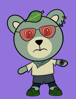 Best Polygon NFT Collection on Opensea - Jolly Teddy Party #5278