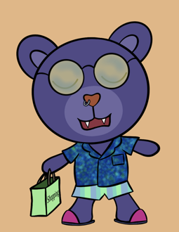 Best Polygon NFT Collection on Opensea - Jolly Teddy Party #5284