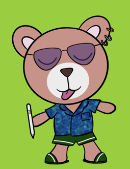 Best Polygon NFT Collection on Opensea - Jolly Teddy Party #5285