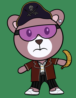 Best Polygon NFT Collection on Opensea - Jolly Teddy Party #5312