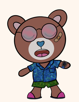 Best Polygon NFT Collection on Opensea - Jolly Teddy Party #5328