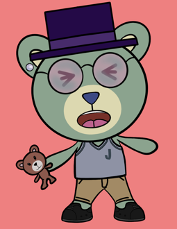 Best Polygon NFT Collection on Opensea - Jolly Teddy Party #5331