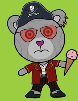 Best Polygon NFT Collection on Opensea - Jolly Teddy Party #5342