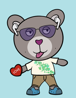 Best Polygon NFT Collection on Opensea - Jolly Teddy Party #5352