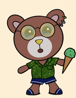 Best Polygon NFT Collection on Opensea - Jolly Teddy Party #5354