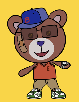 Best Polygon NFT Collection on Opensea - Jolly Teddy Party #5355