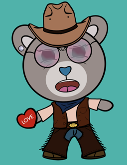 Best Polygon NFT Collection on Opensea - Jolly Teddy Party #5359