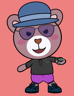 Best Polygon NFT Collection on Opensea - Jolly Teddy Party #5369