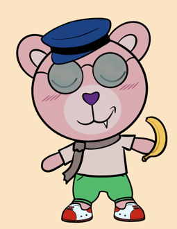 Best Polygon NFT Collection on Opensea - Jolly Teddy Party #5374