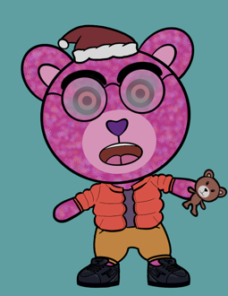 Best Polygon NFT Collection on Opensea - Jolly Teddy Party #5379