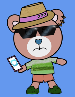 Best Polygon NFT Collection on Opensea - Jolly Teddy Party #5381