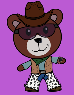 Best Polygon NFT Collection on Opensea - Jolly Teddy Party #5387