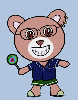 Best Polygon NFT Collection on Opensea - Jolly Teddy Party #5397