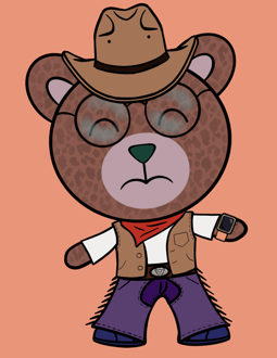 Best Polygon NFT Collection on Opensea - Jolly Teddy Party #5405