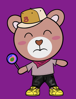 Best Polygon NFT Collection on Opensea - Jolly Teddy Party #5409