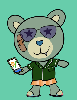 Best Polygon NFT Collection on Opensea - Jolly Teddy Party #5417