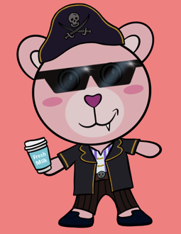 Best Polygon NFT Collection on Opensea - Jolly Teddy Party #5420