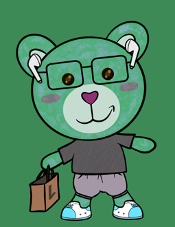 Best Polygon NFT Collection on Opensea - Jolly Teddy Party #5421