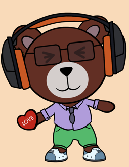 Best Polygon NFT Collection on Opensea - Jolly Teddy Party #5427
