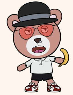 Best Polygon NFT Collection on Opensea - Jolly Teddy Party #5441
