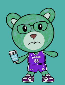 Best Polygon NFT Collection on Opensea - Jolly Teddy Party #5442